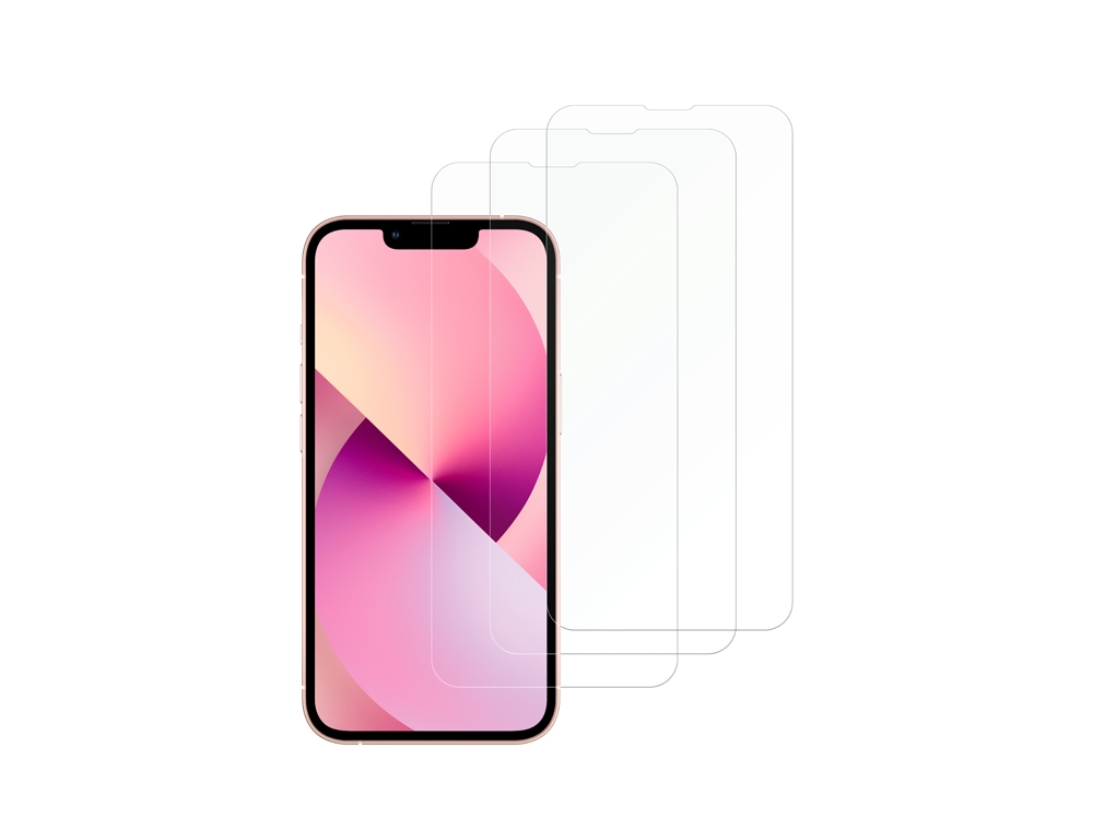 Lot de 3 protections en verre trempé pour iPhone 13 Pro