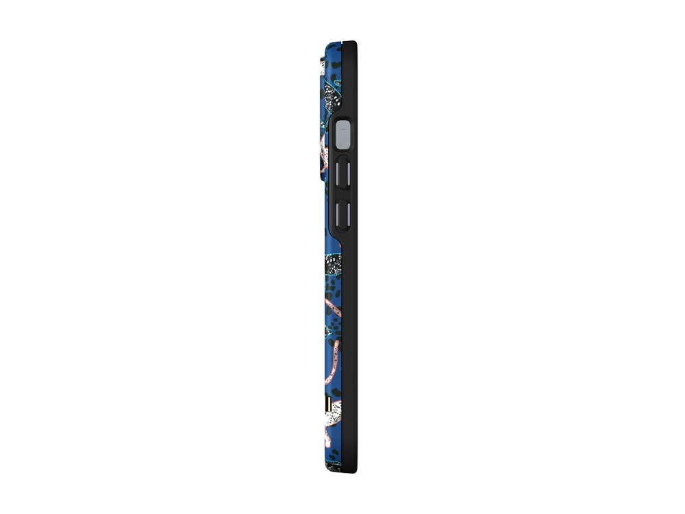 Coque Richmond&Finch Blue Leopard pour iPhone 13 Pro