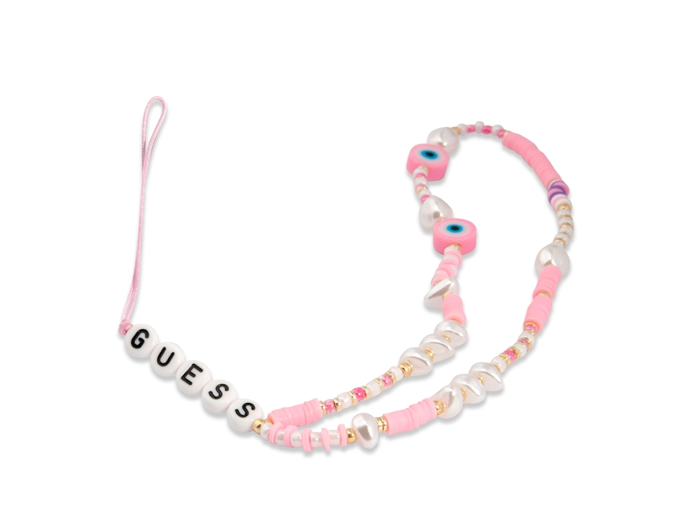 Cordon de téléphone universel Guess 25cm - Shell Rose