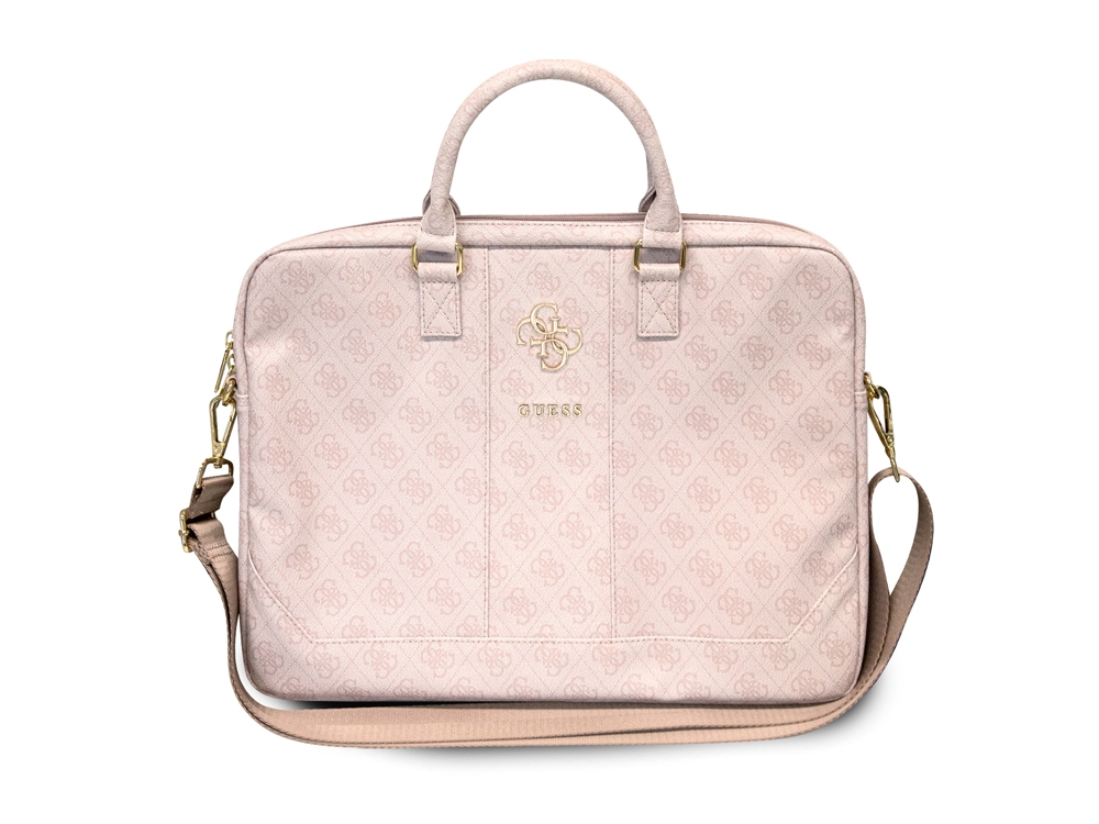 Sac d'ordinateur 16'' Guess - Modèle 4G - Rose