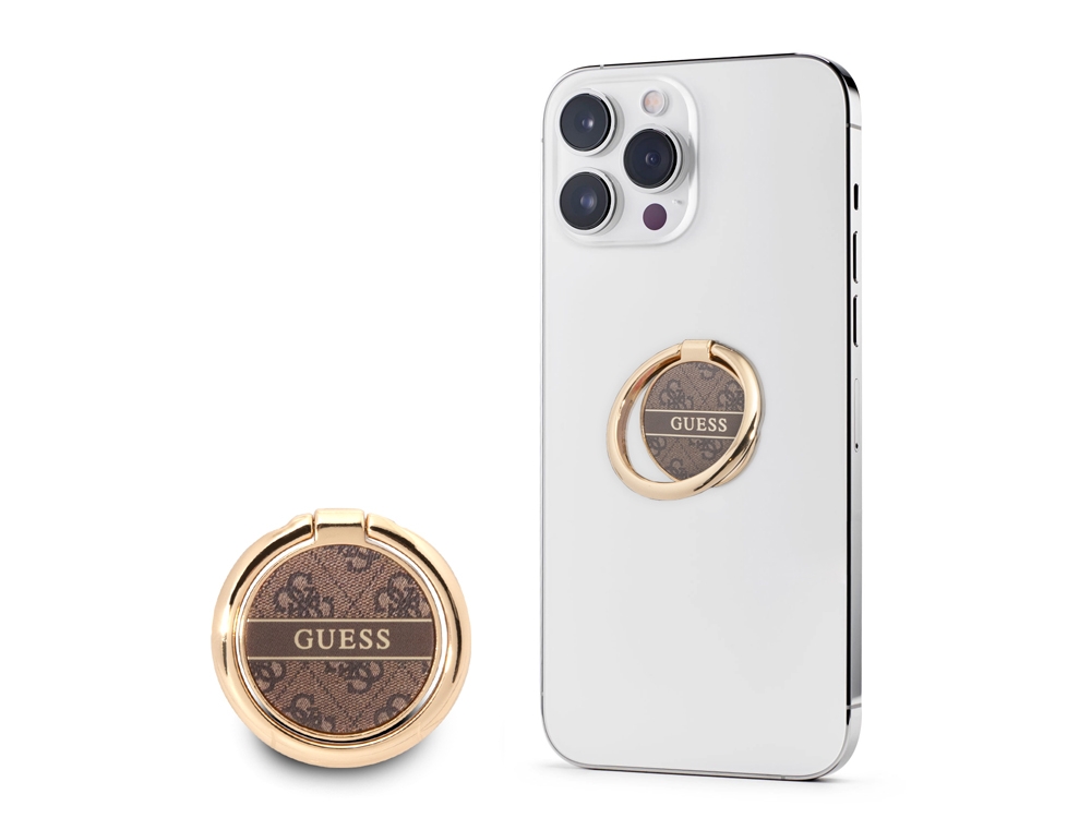 Anneau de support universel Guess - 4G Marron