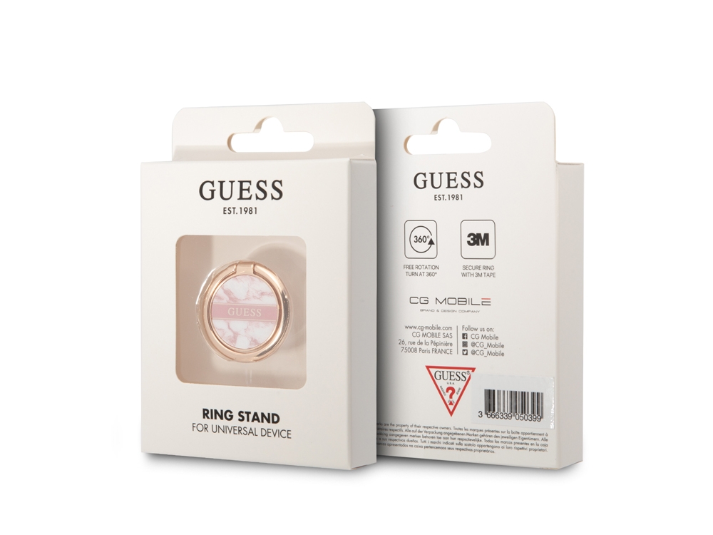 Anneau de support universel Guess - Marble Rose