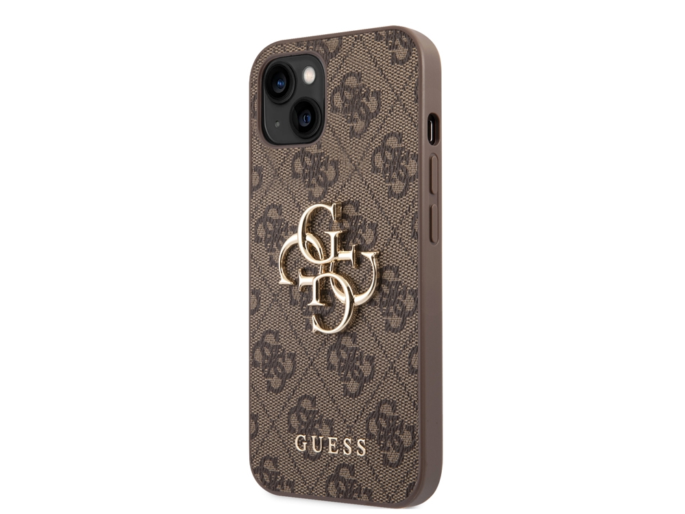 Coque Guess PU 4G Big pour iPhone 14 Plus - Marron