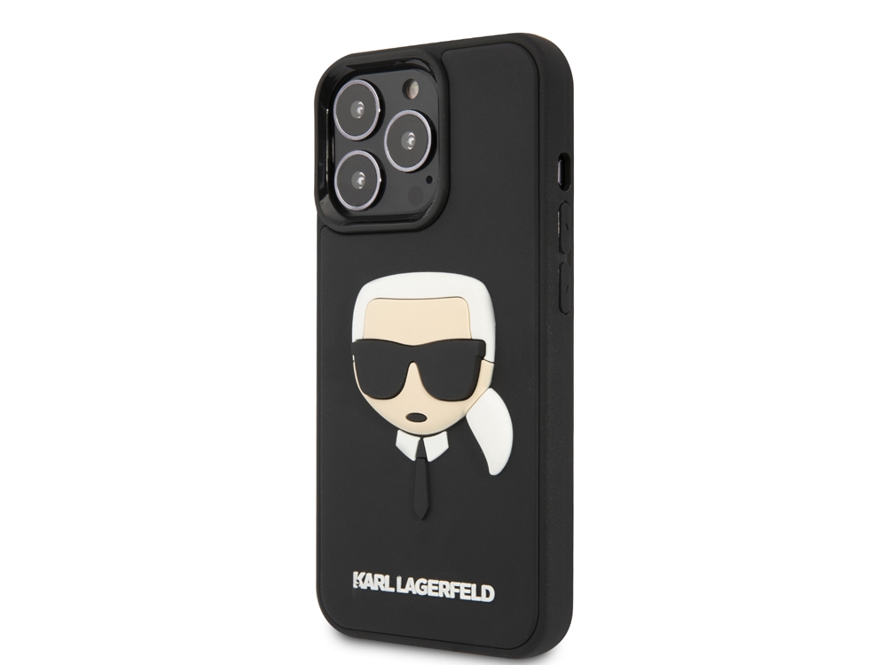 Coque Karl Lagerfeld 3D Rubber Karl's Head pour iPhone 13 Pro Max