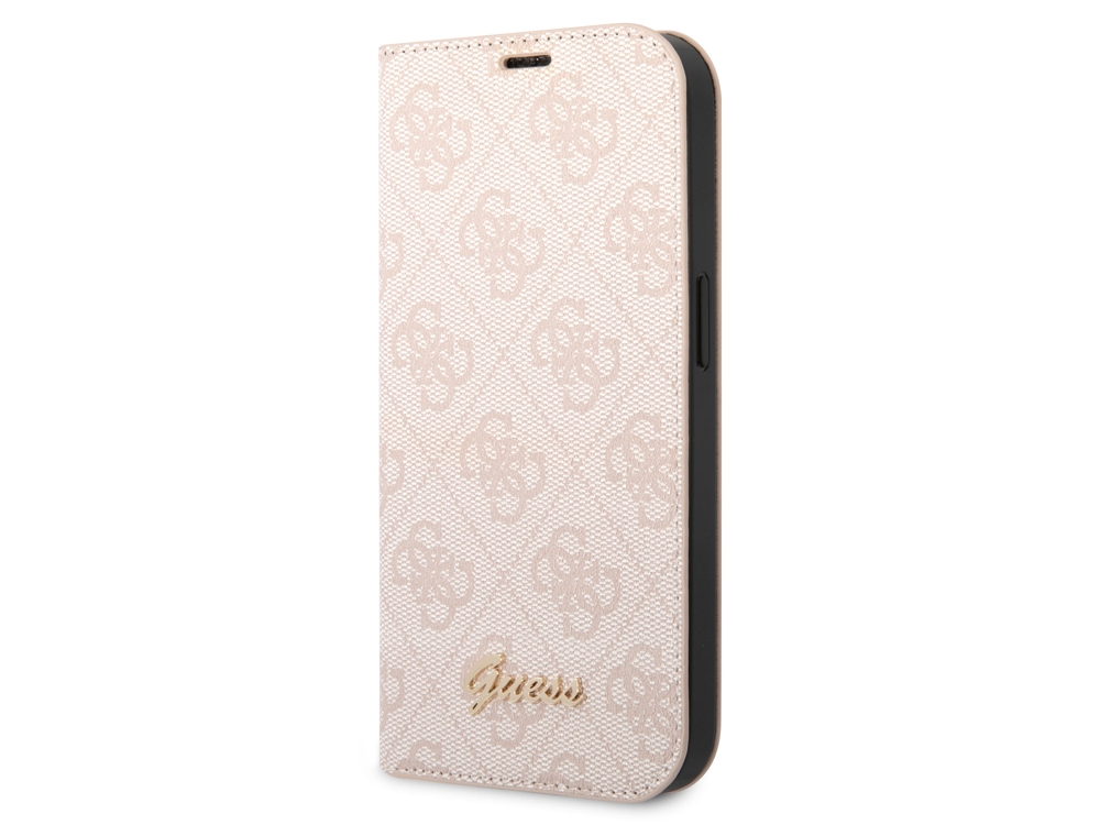 Etui Folio Guess 4G pour iPhone 14 Plus - Rose