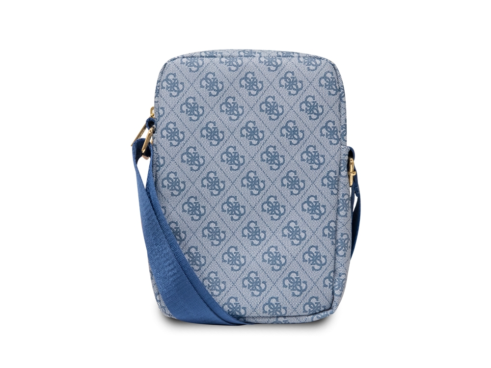 Sacoche bandoulière 8'' Guess - Modèle 4G - Bleue