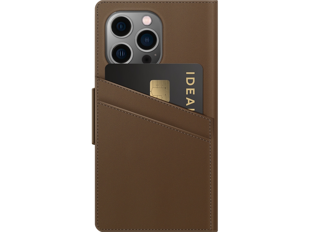 Etui Folio Ideal of Sweden Intense Brown pour iPhone 13 Pro