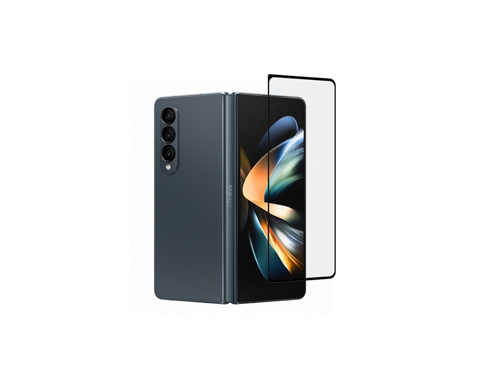 Vitre de protection en verre trempé incurvé pour Samsung Galaxy Fold 4