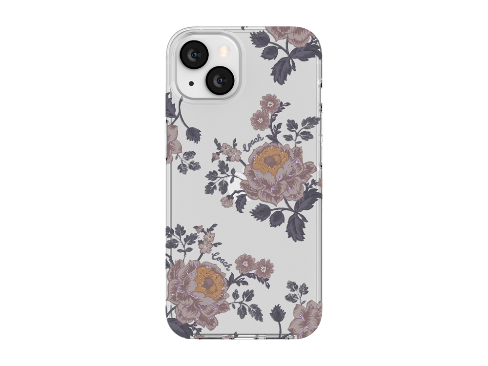 Coque Coach TPU Moody Floral pour iPhone 13