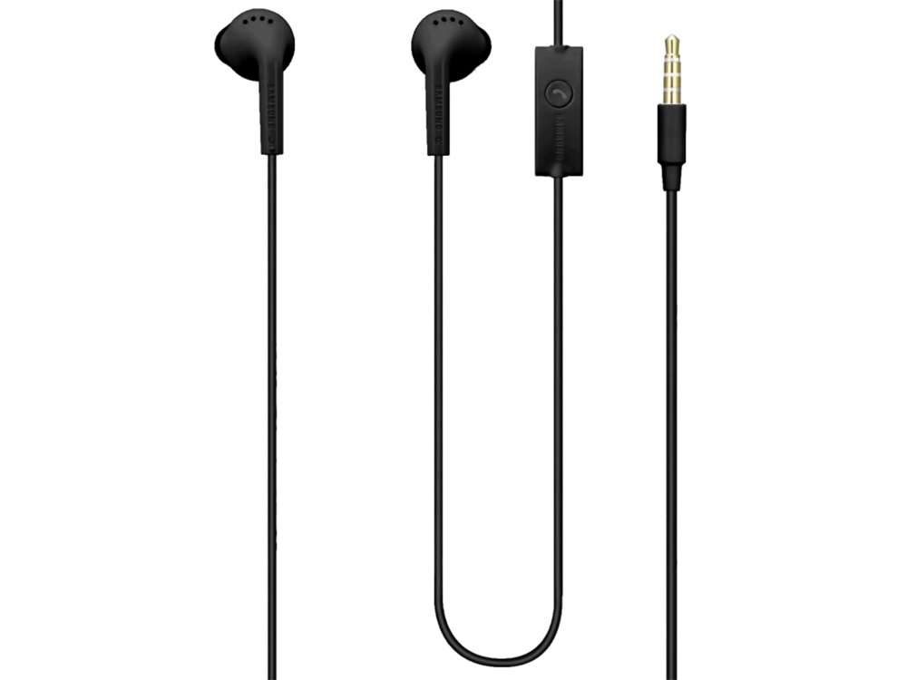 Ecouteurs Intra-Auriculaires 3,5mm Samsung Official avec télécommande - Noir