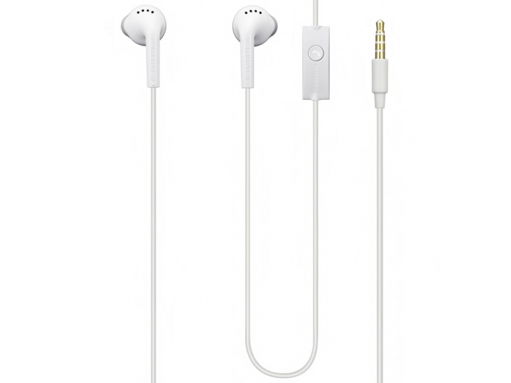 Ecouteurs Intra-Auriculaires 3,5mm Samsung Official avec télécommande - Blanc