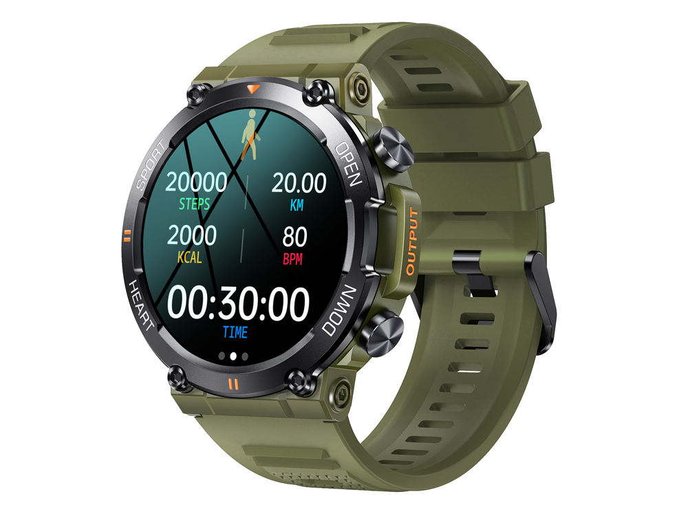 Montre connectée EKO-Adventure - Kaki