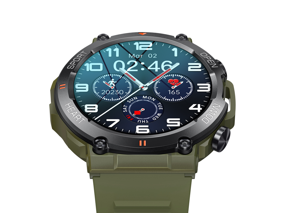 Montre connectée EKO-Adventure - Kaki