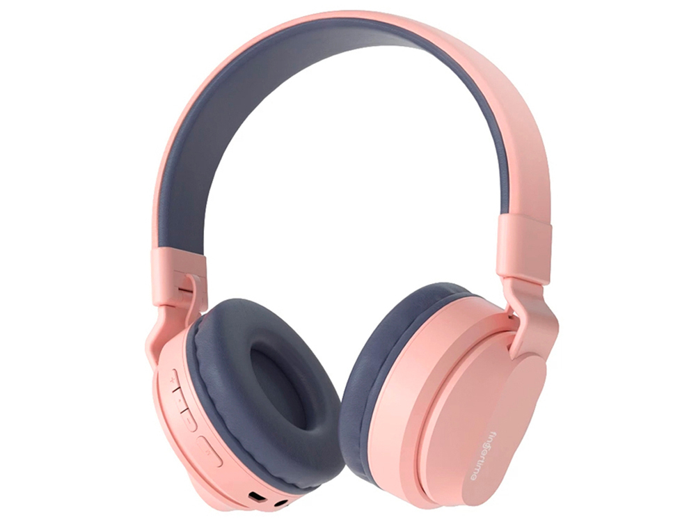 Casque audio Bluetooth avec limitateur volume - Modèle Supreme - Rose