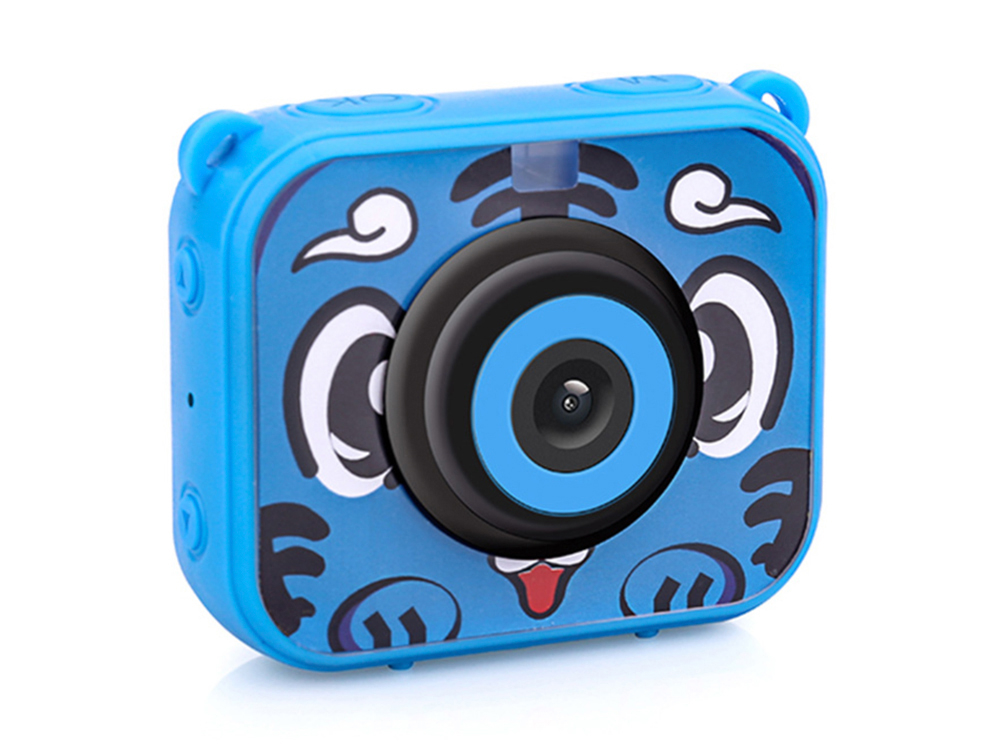 Caméra sport enfant 1080p avec accessoires - Bleue