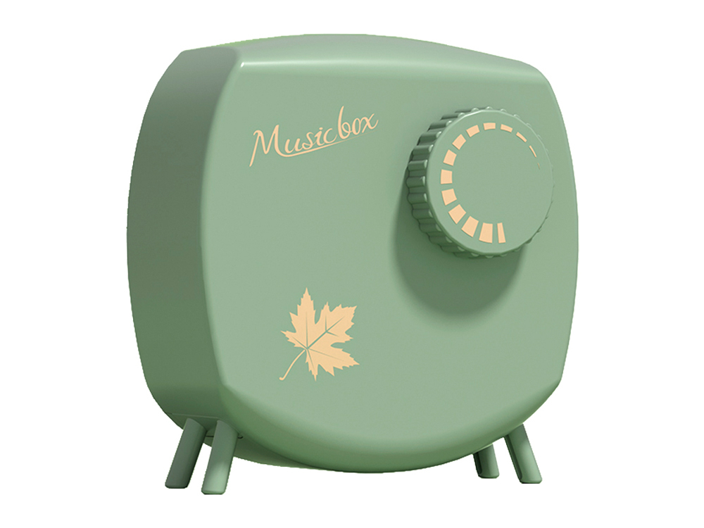 Boîte à musique - Modèle Transistor - Vert