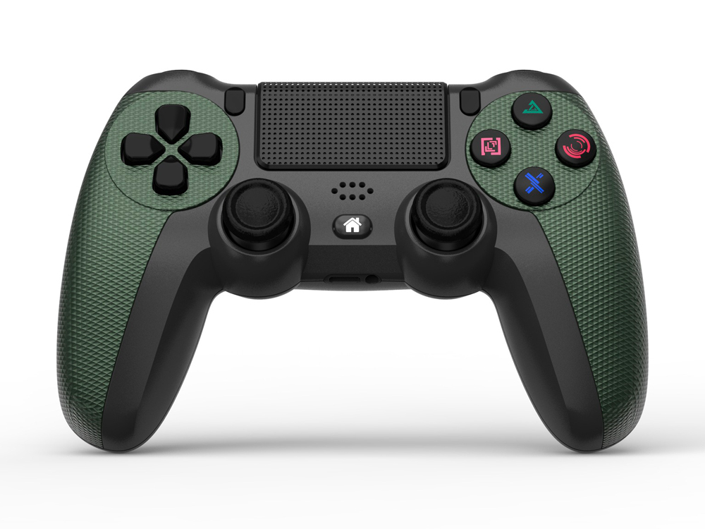 Manette sans fil compatible Playstation 4 et Playstation 5 - Kaki