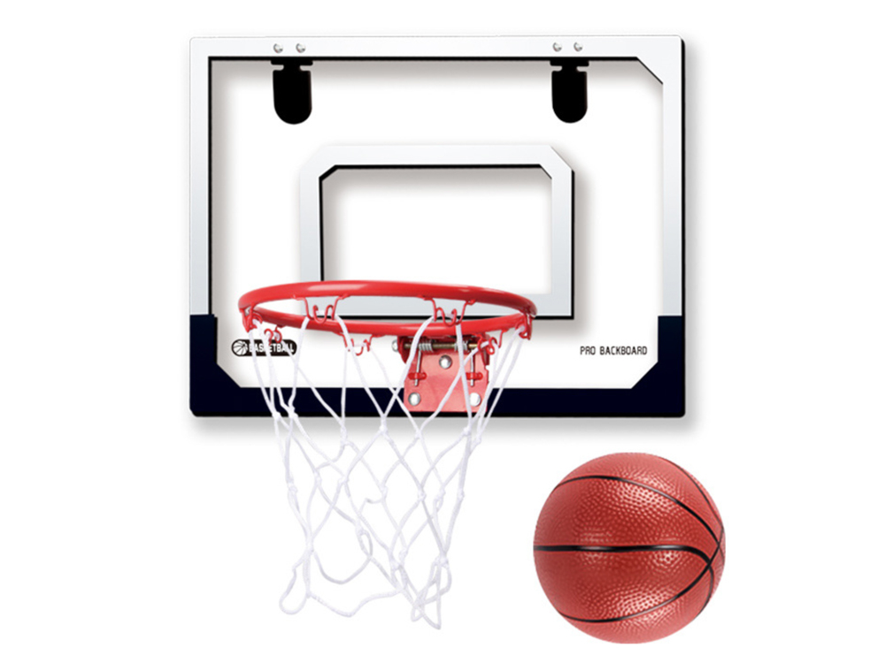 Mini panier de basket intérieur avec accroches de porte