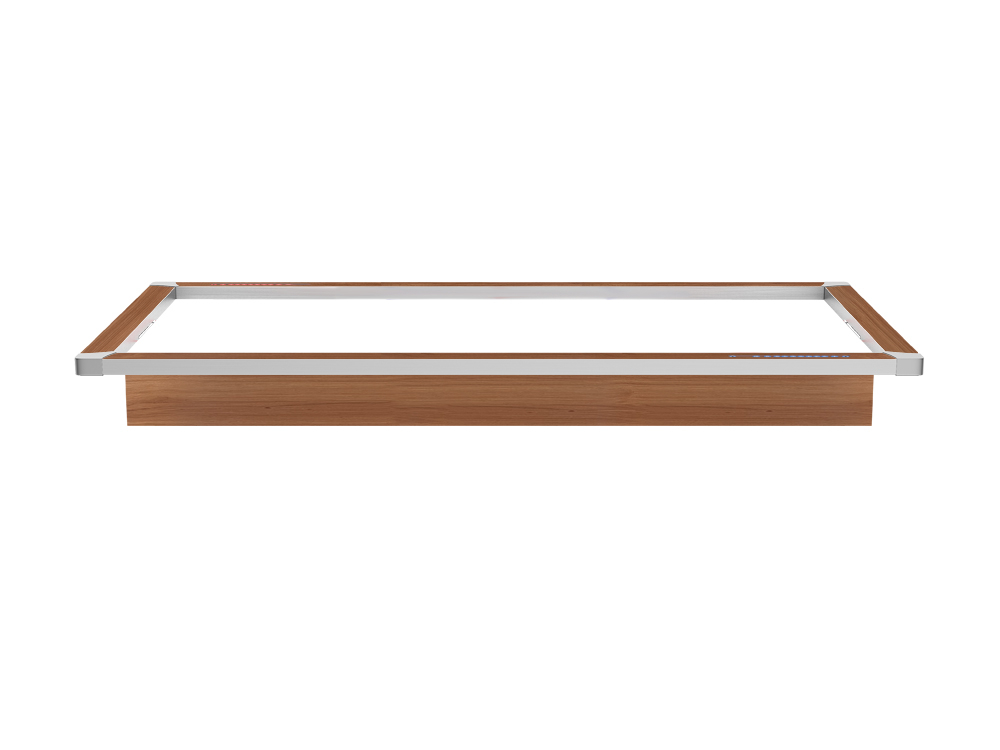 Cadre principal avec renforts plateaux - Compatible air hockey 7 pieds Toronto - Coloris Hêtre boisé