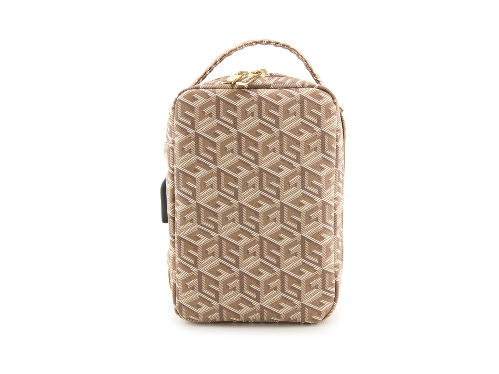 Sacoche de voyage USB Guess - Modèle G Cube - Marron