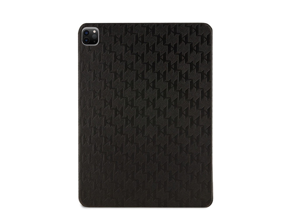 Etui Karl Lagerfeld Saffiano Folio Ikonik Karl NFT pour iPad Pro 11 pouces 2022