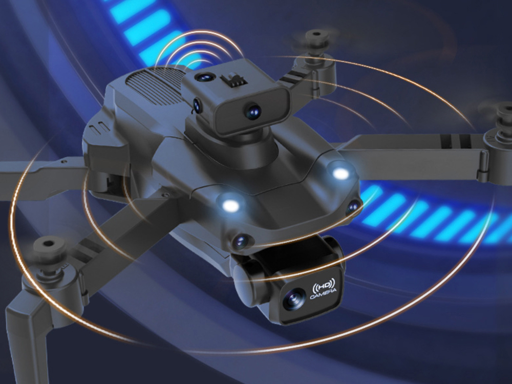 Drone double caméra avec détection d'obstacles, flip 360° et vol stationnaire - Modèle Imperial