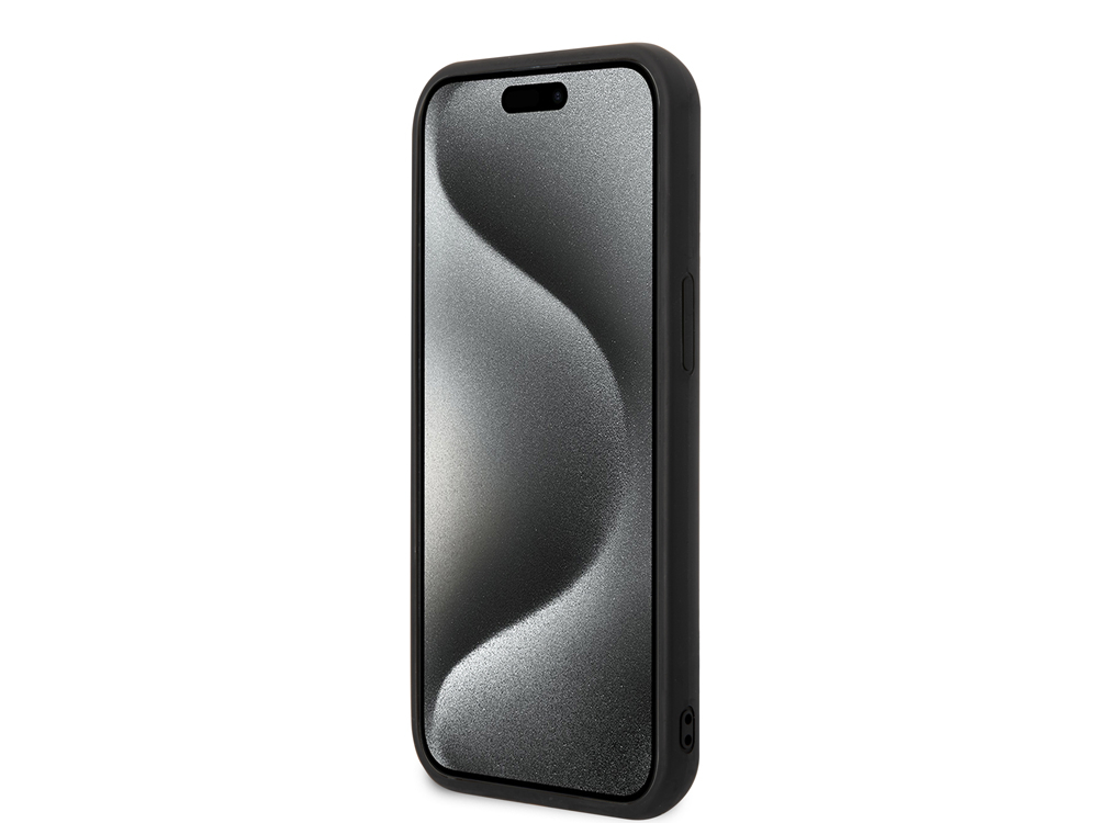 Coque Karl Lagerfeld 3D Rubber Karl et Choupette pour iPhone 15 Plus