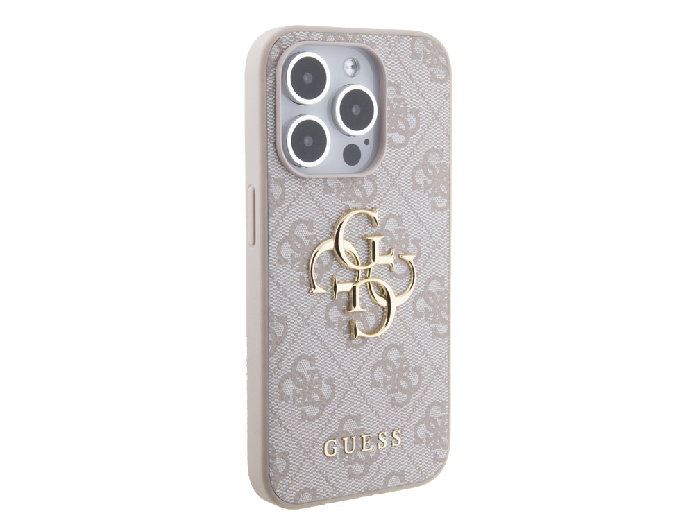 Coque Guess PU 4G Big pour iPhone 15 Pro - Rose