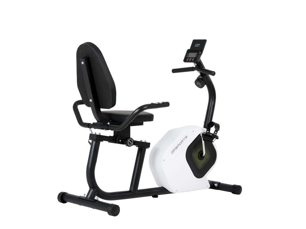 Vélo d'appartement semi-allongé DF SPORTS - Gamme Saturne