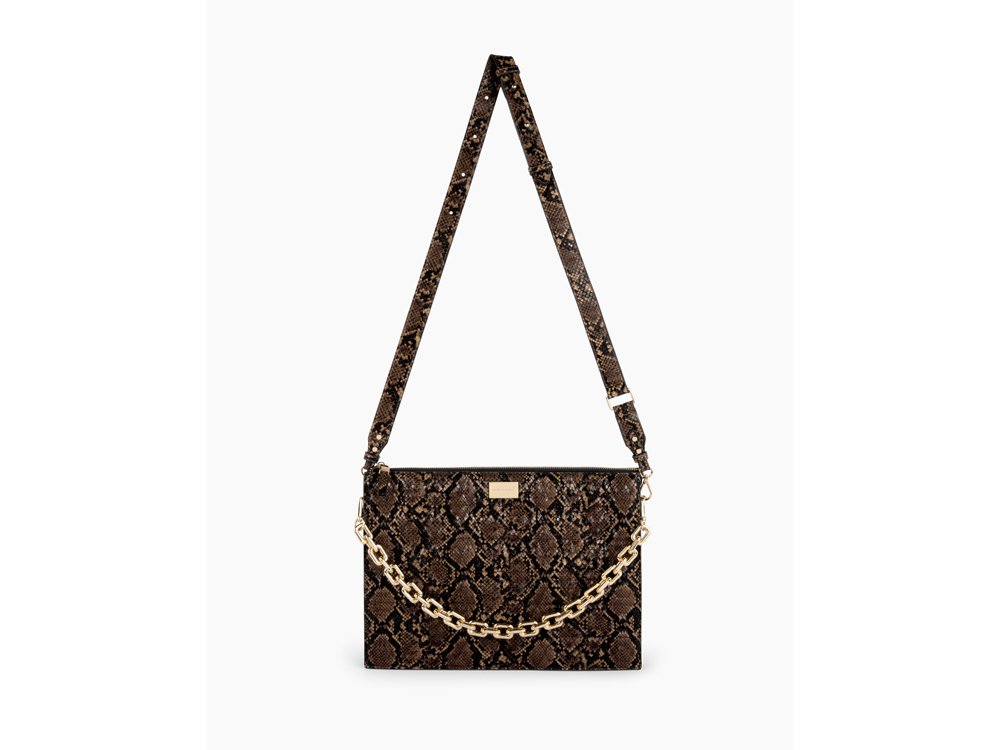Pochette IDEAL OF SWEDEN pour ordinateurs 13 pouces - Modèle Leia - Rusty Snake