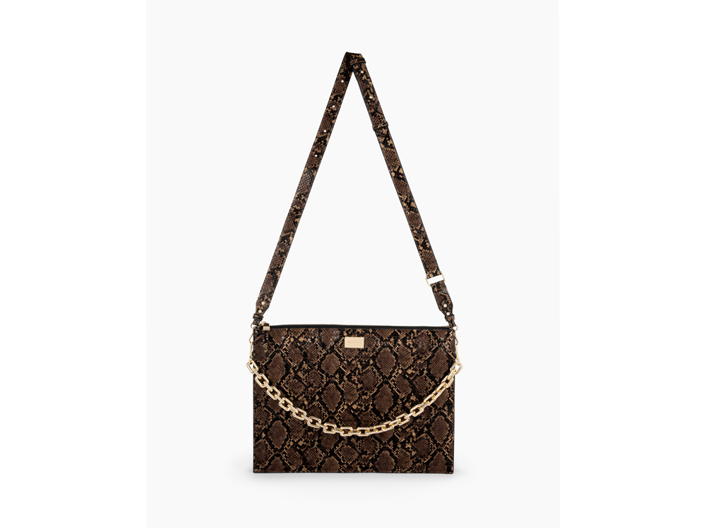 Pochette IDEAL OF SWEDEN pour ordinateurs 16 pouces - Modèle Leia - Rusty Snake