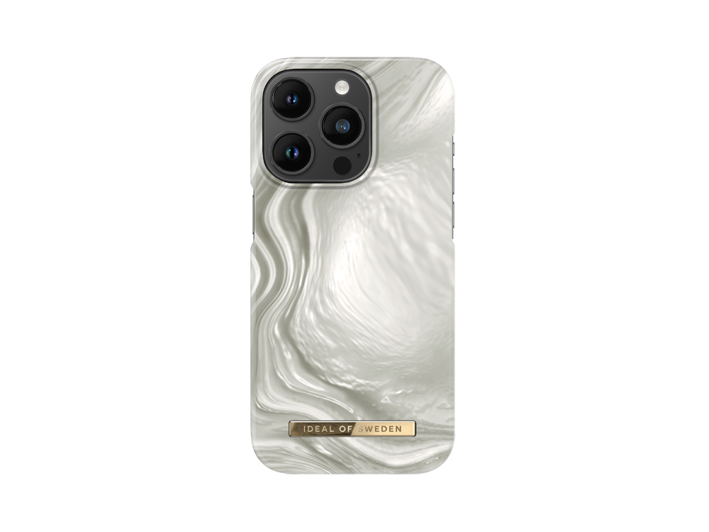 Coque IDEAL OF SWEDEN Magsafe pour iPhone 14 Pro - Modèle Luminous Pearl