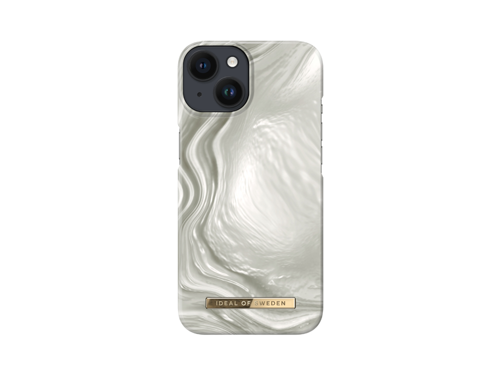 Coque IDEAL OF SWEDEN Magsafe pour iPhone 13 et 14 - Modèle Luminous Pearl