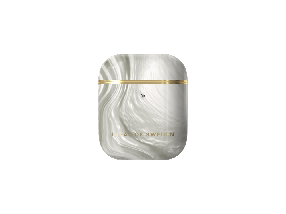 Coque IDEAL OF SWEDEN pour AirPods 1 et 2 - Modèle Luminous Pearl
