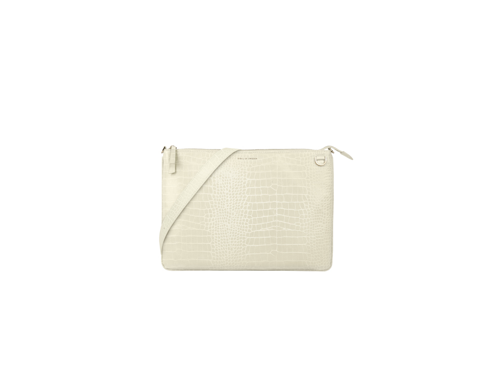 Pochette IDEAL OF SWEDEN pour ordinateurs 13 pouces - Modèle Nico - Cream Beige