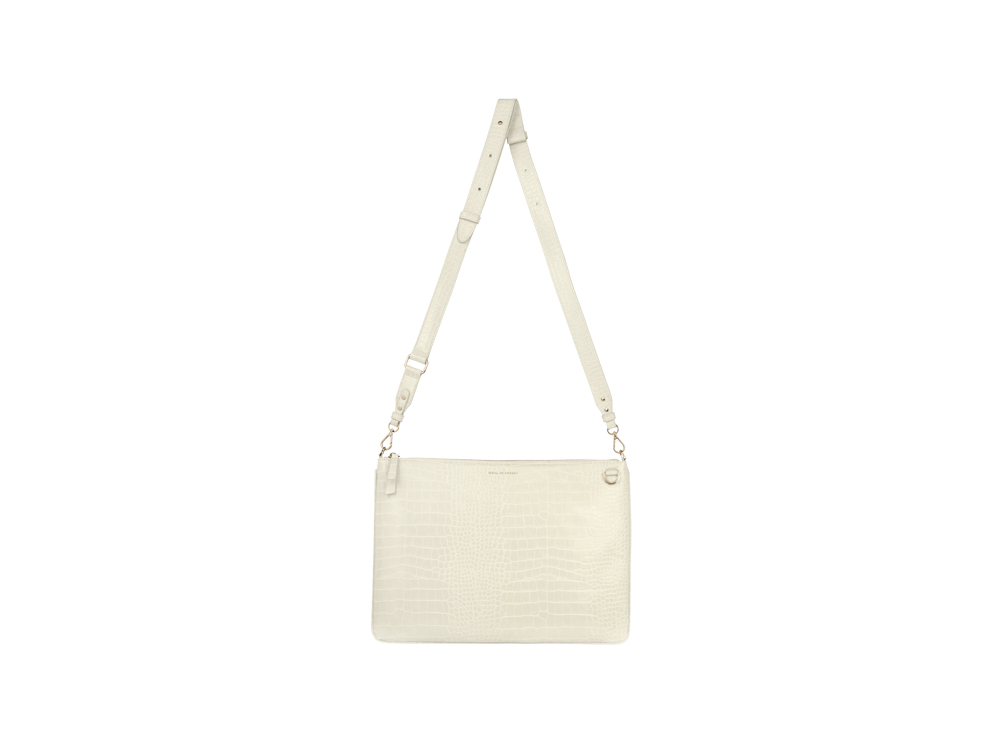Pochette IDEAL OF SWEDEN pour ordinateurs 13 pouces - Modèle Nico - Cream Beige