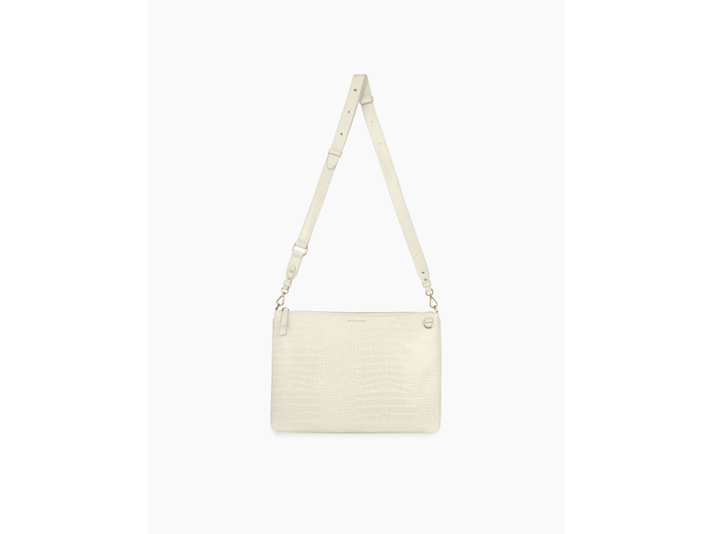 Pochette IDEAL OF SWEDEN pour ordinateurs 13 pouces - Modèle Nico - Cream Beige