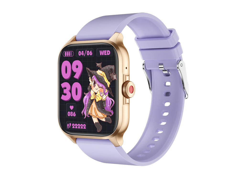 Montre connectée Eko - Modèle Lumos - Coloris Lavande (Bracelet en TPU)