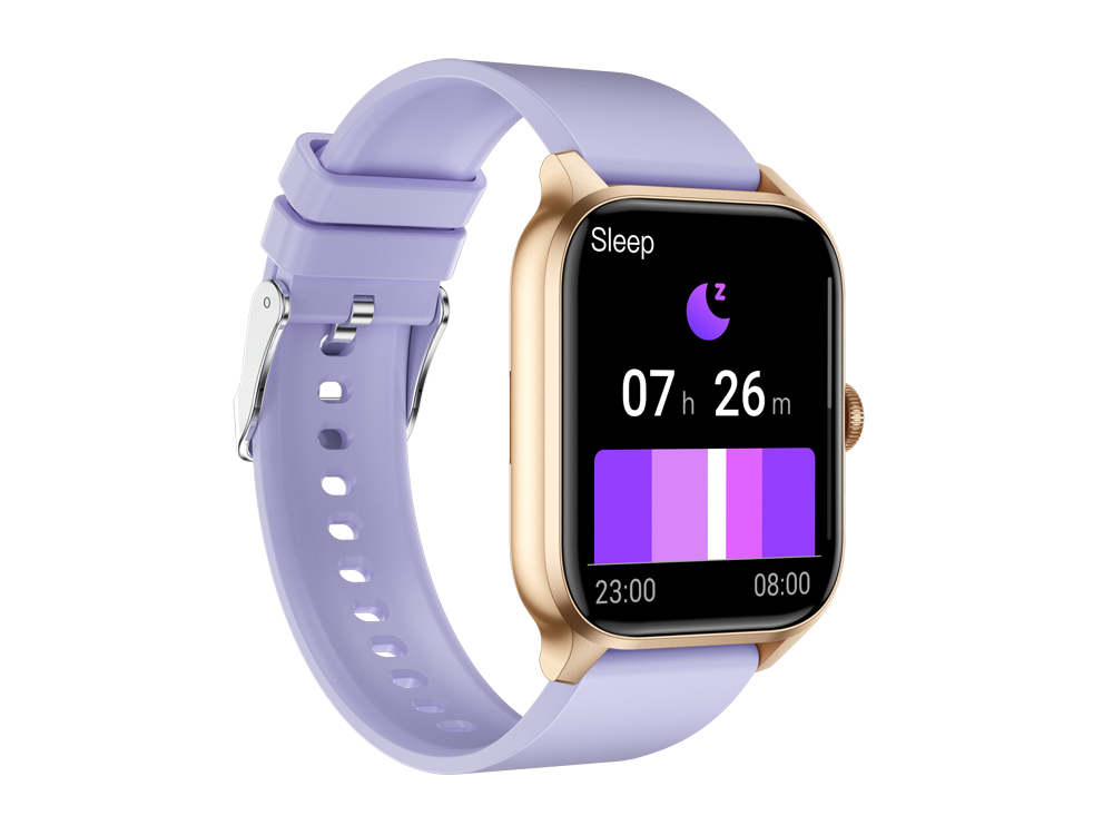 Montre connectée Eko - Modèle Lumos - Coloris Lavande (Bracelet en TPU)