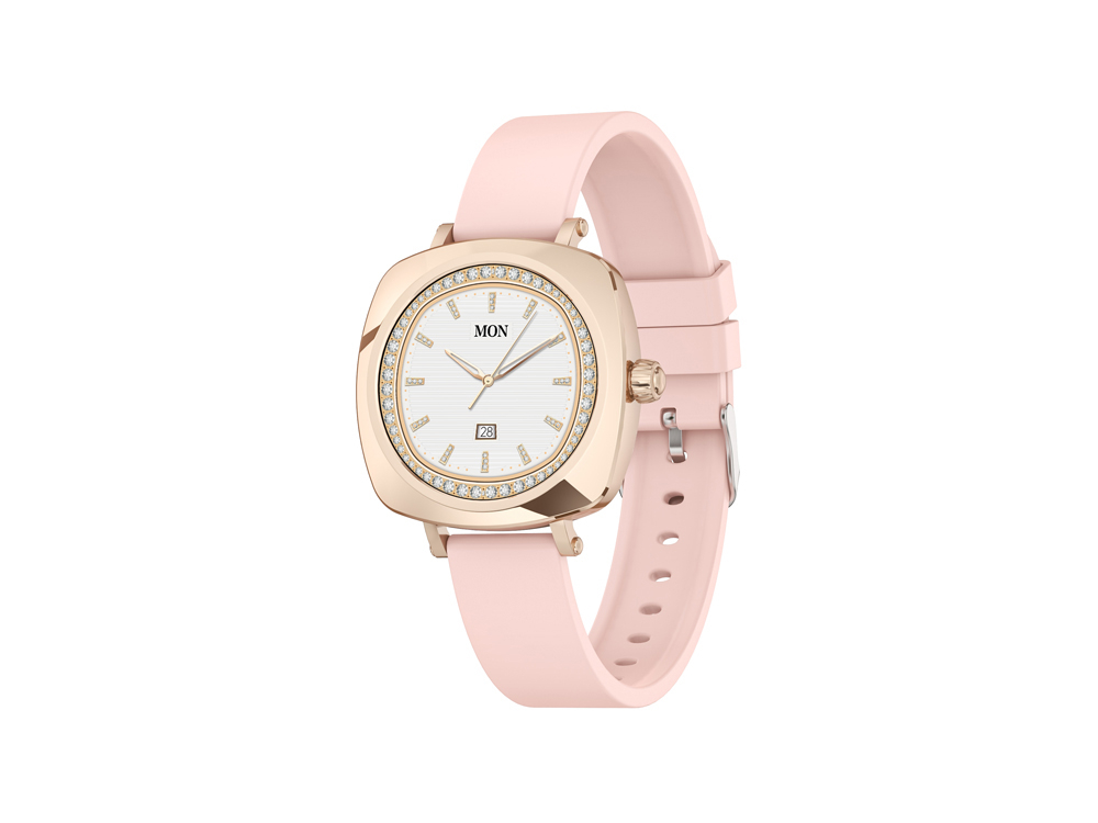 Montre connectée Eko - Modèle Elegancia - Coloris Rose