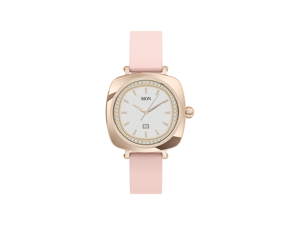 Montre connectée Eko - Modèle Elegancia - Coloris Rose