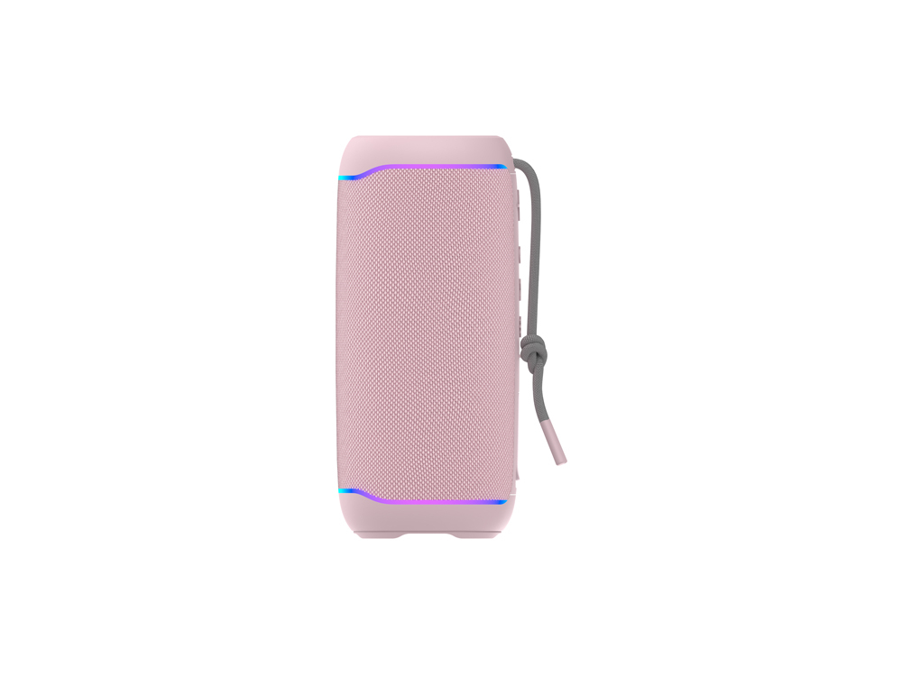 Enceinte Bolaris Bluetooth IP67 16 W - Modèle Parma - Coloris Rose