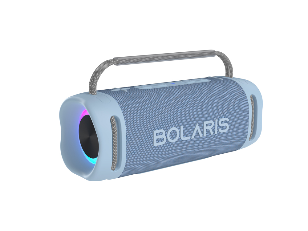 Enceinte Bolaris Bluetooth IP67 60 W - Modèle Napoli - Coloris Bleu