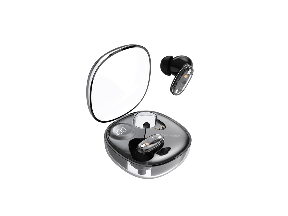 Écouteurs TWS Bolaris Bluetooth - Modèle Venezia - Coloris Noir