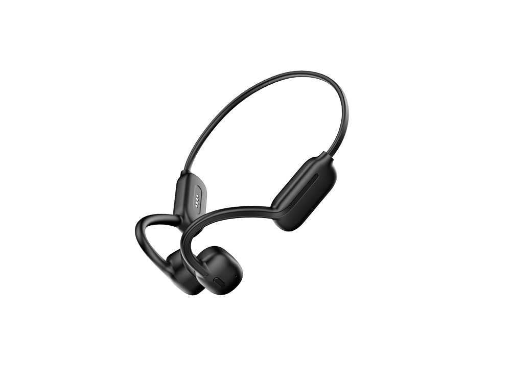 Casque de natation Bolaris IPX8 Bluetooth 5.3 32 GB - Modèle Bali - Coloris Noir