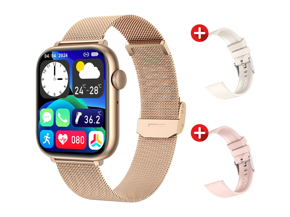 Montre connectée EKO - Modèle Inspiria - 3 bracelets