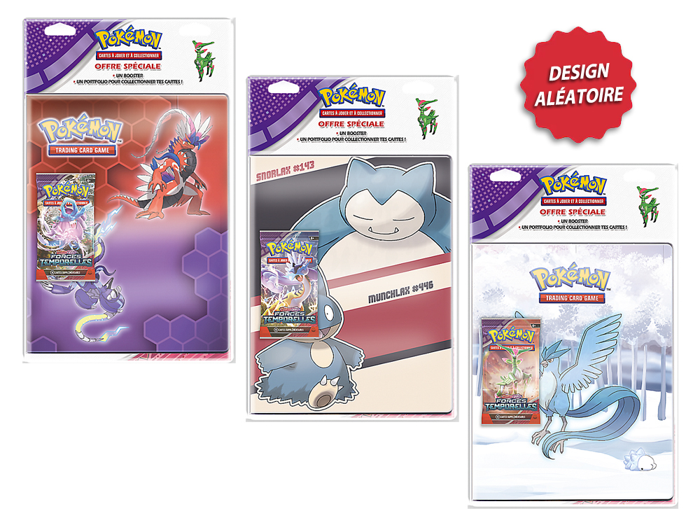 Pokémon - Portfolio album avec Booster Forces temporelles EV05