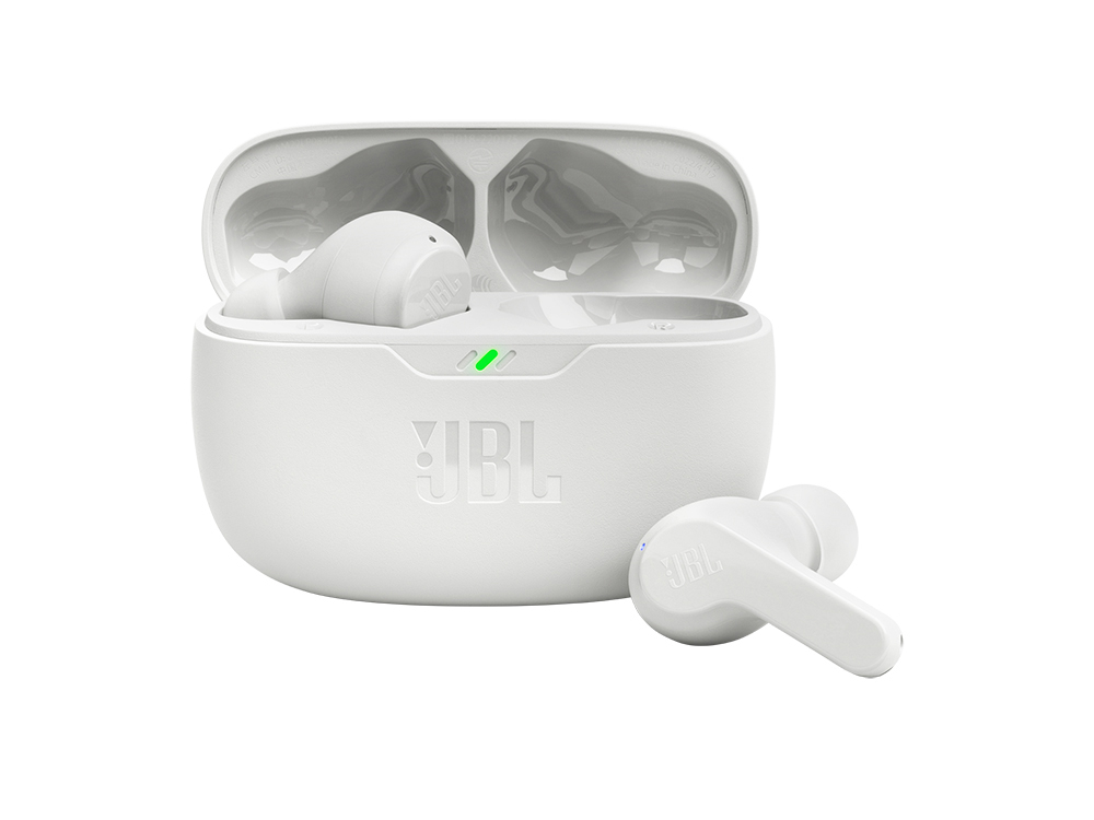 Ecouteurs intra-auriculaires sans fil True Wireless JBL Wave Beam - Blanc