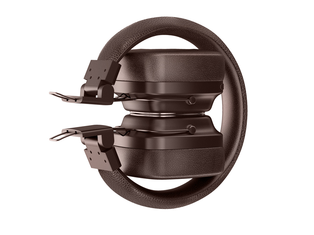 Casque stéréo Bluetooth 5.3 Bolaris - Modèle Portland - Coloris Marron