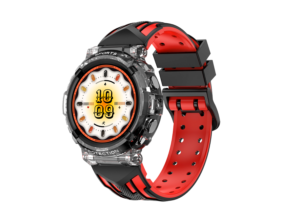 Montre connectée enfant Eko - Modèle Véga - Coloris Rouge / Noir
